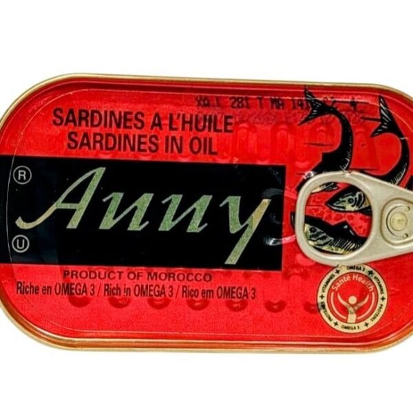 Sardine Anny à l'huile de tournesol