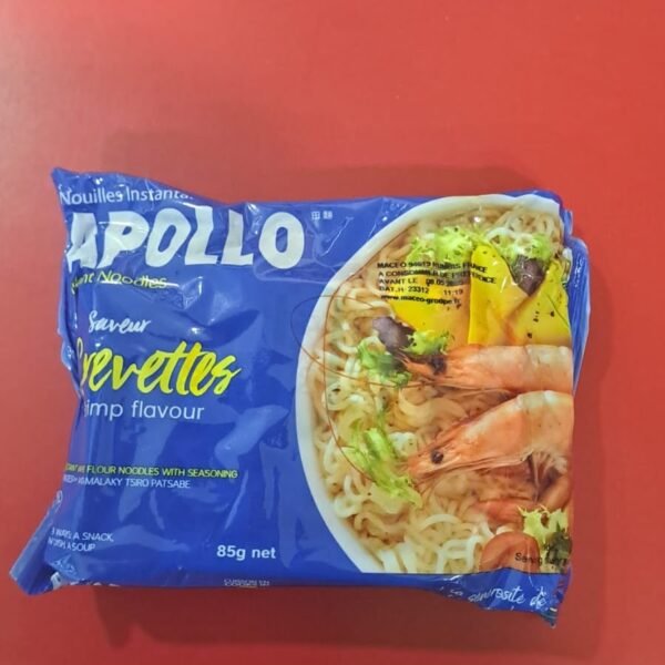 Nouilles instantanées APOLLO saveur Crevette